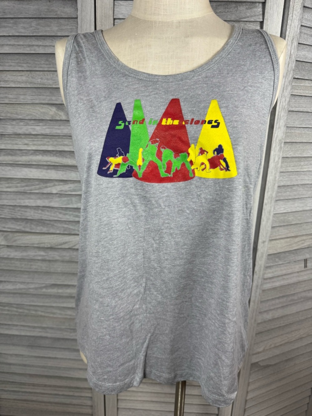 Womens Phish New Year "Send in the Clones" Graphic Tank NWOT